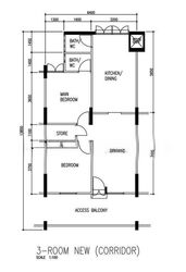 Blk 307 Hougang Avenue 5 (Hougang), HDB 3 Rooms #616552531